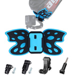 Adattatore per montaggio su casco a farfalla con braccio girevole a 3 vie e fibbia con gancio a J e vite lunga per GoPro Hero11 Nero / HERO10 Nero /9 Nero /8 Nero /7 /6 /5 /5 Sessione /4 Sessione /4 /3+ /3/2 /1, DJI Osmo Action e altre action camera   ...