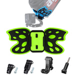 Adattatore per montaggio su casco a farfalla con braccio girevole a 3 vie e fibbia con gancio a J e vite lunga per GoPro Hero11 Nero / HERO10 Nero /9 Nero /8 Nero /7 /6 /5 /5 Sessione /4 Sessione /4 /3+ /3/2 /1, DJI Osmo Action e altre action camera   ...