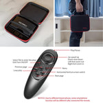 FEELWORLD TP10 Teleprompter pieghevole portatile da 10 pollici con anello adattatore per obiettivo telecomando per smartphone/tablet inferiori a 10 pollici, TP10