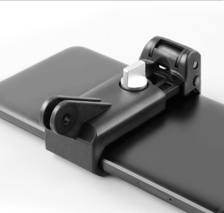 Bastoncini per selfie Morsetto per telefono con supporto per monopiedi per iPhone, Samsung, HTC, Sony, LG e altri smartphone, portata della clip: 6-9 cm, Phone Clamp