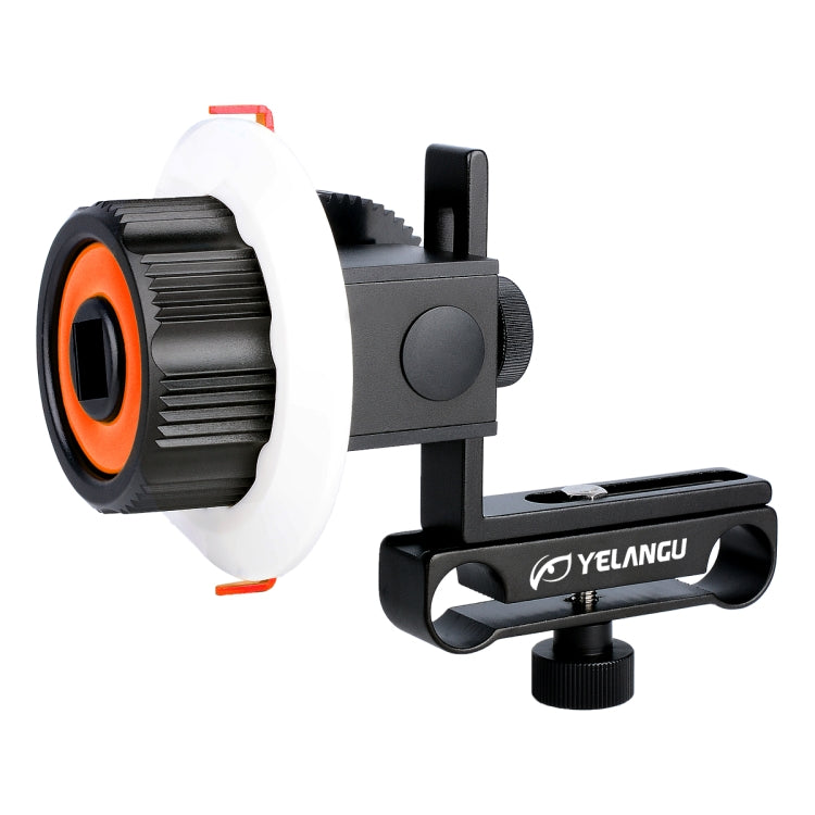 La fotocamera YELANGU F0 segue la messa a fuoco con cintura ad anello dentato per Canon / Nikon / videocamere / fotocamere DSLR, F0 (Orange), F0 (Blue), F0 (Red)