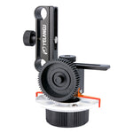 La fotocamera YELANGU F0 segue la messa a fuoco con cintura ad anello dentato per Canon / Nikon / videocamere / fotocamere DSLR, F0 (Orange), F0 (Blue), F0 (Red)