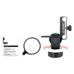 La fotocamera YELANGU F0 segue la messa a fuoco con cintura ad anello dentato per Canon / Nikon / videocamere / fotocamere DSLR, F0 (Orange), F0 (Blue), F0 (Red)