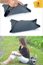 Coperta magica antiurto con borsa in neoprene per obiettivi fotografici Canon / Nikon / Sony, dimensioni: 45 x 45 cm, 45 x 45cm