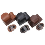 Custodia in pelle PU per fotocamera integrale per Sony ZV-E10, For Sony ZV-E10