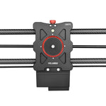 YELANGU L60TC Binario di scorrimento elettrico da 60 cm con telecomando da 2,4 GHz per fotocamere reflex/videocamere, L60TC 60cm
