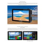 FEELWORLD LUT5 Monitor da campo per fotocamera DSLR con touch screen ultra luminoso da 5,5 pollici 3000nit, LUT5
