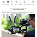 FEELWORLD LUT5 Monitor da campo per fotocamera DSLR con touch screen ultra luminoso da 5,5 pollici 3000nit, LUT5
