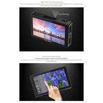 FEELWORLD LUT5 Monitor da campo per fotocamera DSLR con touch screen ultra luminoso da 5,5 pollici 3000nit, LUT5