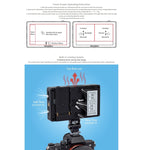 FEELWORLD LUT5 Monitor da campo per fotocamera DSLR con touch screen ultra luminoso da 5,5 pollici 3000nit, LUT5