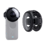 Copertura protettiva in vetro per protezione dell'obiettivo per Insta360 One X2, For Insta360 One X2