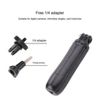 Supporto per treppiede pieghevole multifunzionale Selfie Monopod Stick per GoPro Hero11 Black / HERO10 Black / HERO9 Black /HERO8 / HERO7 /6 /5 /5 Session /4 Session /4 /3+ /3 /2 /1, Insta360 ONE R, DJIOsmo Action e altre action cam, lunghezza: 12-23 c...