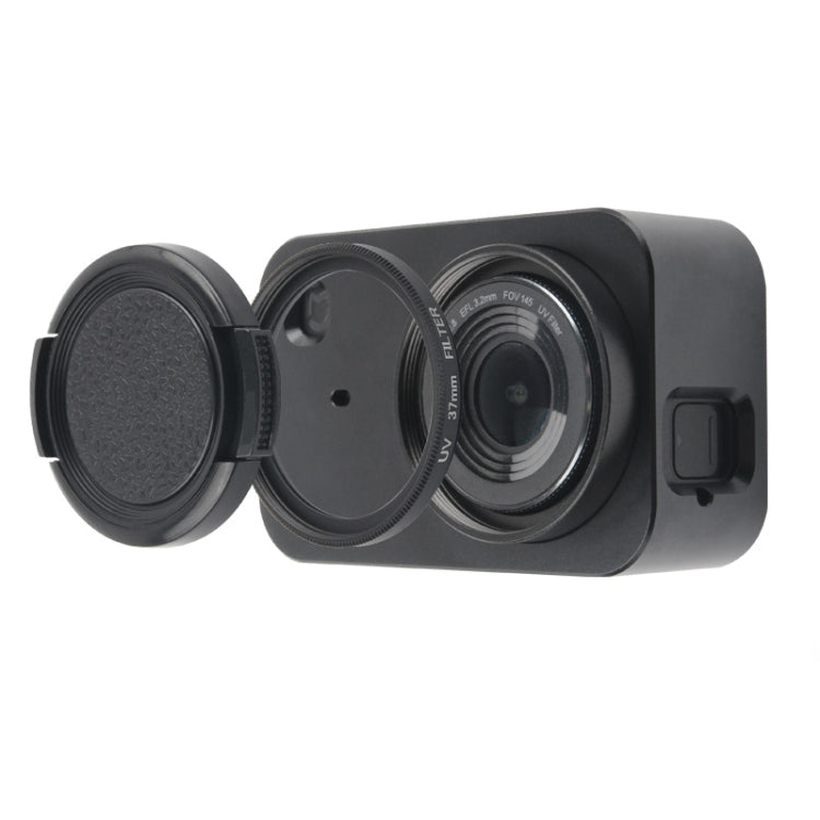 Custodia Gabbia protettiva in lega di alluminio con obiettivo filtro da 37 mm, copriobiettivo e vite per fotocamera piccola Xiaomi Mijia