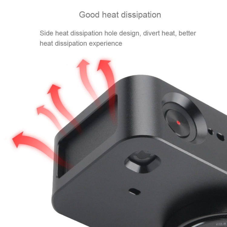 Custodia Gabbia protettiva in lega di alluminio con obiettivo filtro da 37 mm, copriobiettivo e vite per fotocamera piccola Xiaomi Mijia