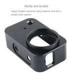 Custodia Gabbia protettiva in lega di alluminio con obiettivo filtro da 37 mm, copriobiettivo e vite per fotocamera piccola Xiaomi Mijia