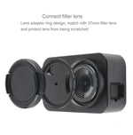 Custodia Gabbia protettiva in lega di alluminio con obiettivo filtro da 37 mm, copriobiettivo e vite per fotocamera piccola Xiaomi Mijia