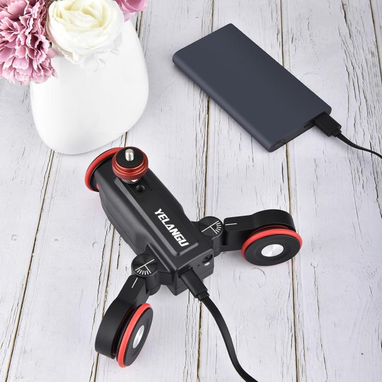 Carrello elettrico YELANGU L5 con carrello a 3 ruote, carico: 3 kg, L5 Dolly Car