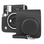 Custodia in pelle PU retrò per fotocamera full body con cinturino per FUJIFILM instax mini 40, For FUJIFILM instax mini 40