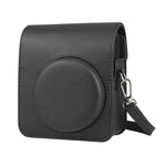 Custodia in pelle PU retrò per fotocamera full body con cinturino per FUJIFILM instax mini 40, For FUJIFILM instax mini 40