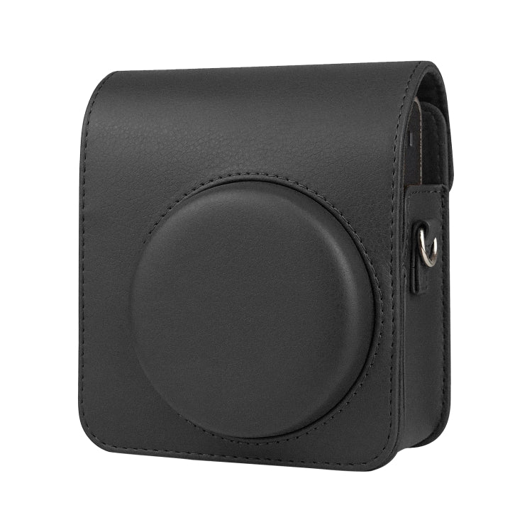 Custodia in pelle PU retrò per fotocamera full body con cinturino per FUJIFILM instax mini 40, For FUJIFILM instax mini 40