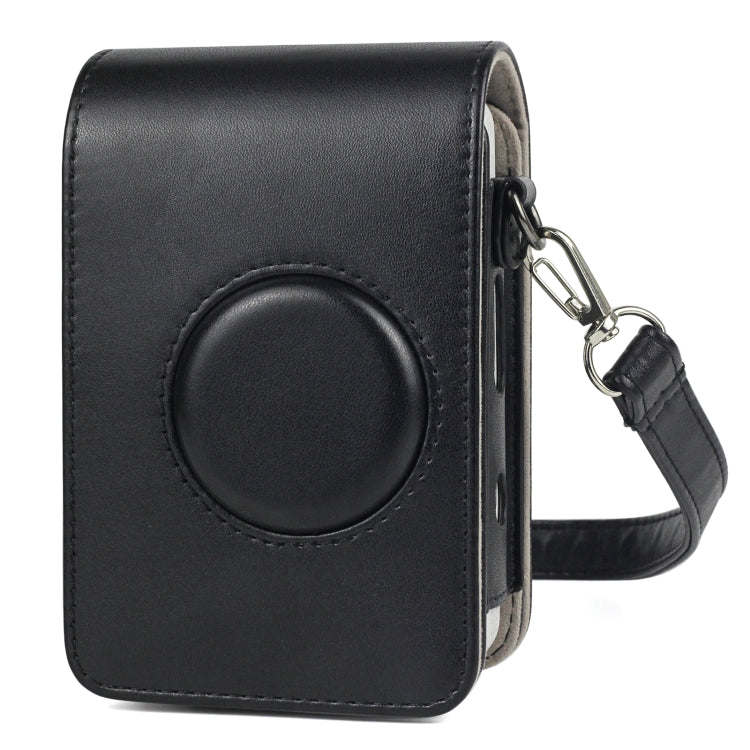 Custodia in pelle PU retrò per fotocamera full body con cinturino per FUJIFILM instax mini Liplay, For FUJIFILM instax mini Liplay
