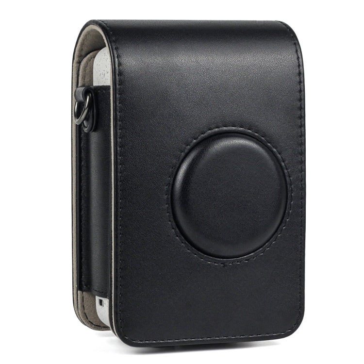Custodia in pelle PU retrò per fotocamera full body con cinturino per FUJIFILM instax mini Liplay, For FUJIFILM instax mini Liplay