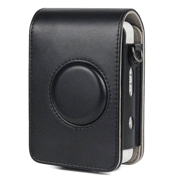 Custodia in pelle PU retrò per fotocamera full body con cinturino per FUJIFILM instax mini Liplay, For FUJIFILM instax mini Liplay