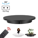 Giradischi per espositori rotanti elettrici da 42 cm, supporto per riprese video, carico: 100 kg, alimentazione plug-in, presa europea, 42cm, EU Plug