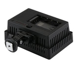 HD-160 Luce video LED a luce bianca Luce di riempimento per illuminazione fotografica sulla fotocamera per fotocamera Canon, Nikon, DSLR con 3 piastre filtro, HD-160