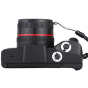 Fotocamera digitale con schermo ribaltabile con interpolazione da 1,3 megapixel e obiettivo intercambiabile, LCD da 2,4 pollici, registrazione Full HD 720P, lente a infrarossi, EIS, Black, White