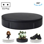 Giradischi per espositori rotanti elettrici da 22 cm, supporto per riprese video, carico: 50 kg, spina europea, 22cm, EU Plug