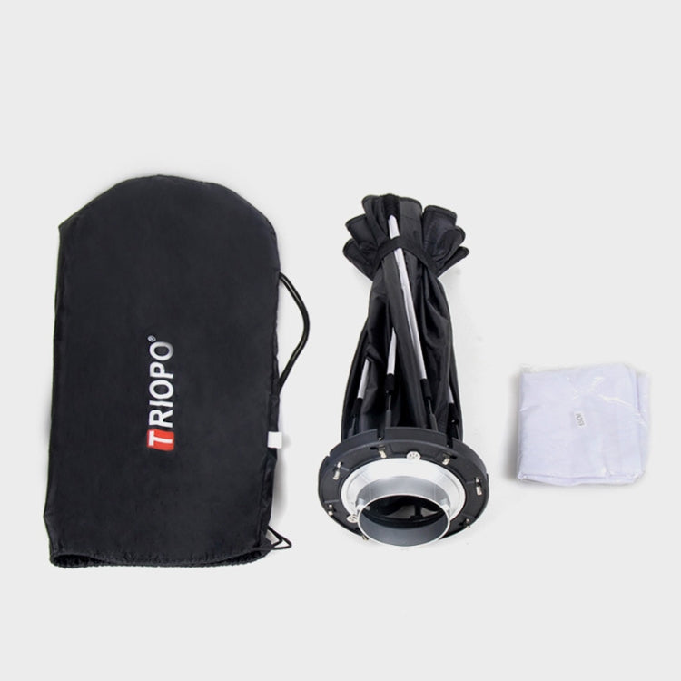TRIOPO K2-55 Diffusore con montaggio Bowens per softbox parabolico ottagonale Speedlite Flash da 55 cm, K2-55