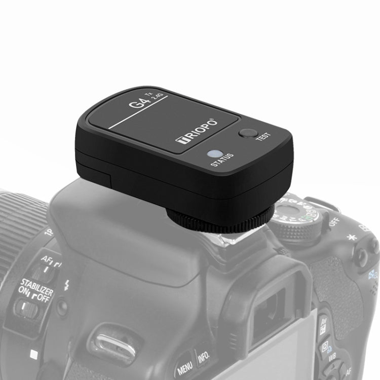 Trigger Speedlite flash wireless TRIOPO G4 2.4G con slitta calda, G4