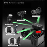 Trigger Speedlite flash wireless TRIOPO G4 2.4G con slitta calda, G4
