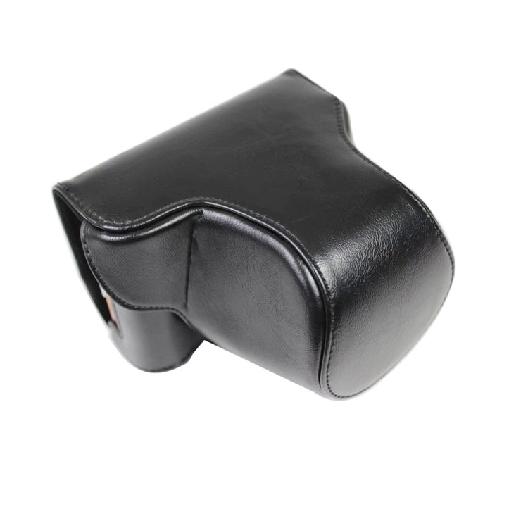 Borsa per fotocamera full body in pelle PU con cinturino per FUJIFILM X-A7 / X-A20 (obiettivo 15-55 mm), For FUJI X-A7