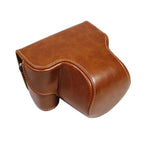 Custodia in pelle PU per fotocamera full body per obiettivo Sony LCE-7C / Alpha 7C / A7C 28-60mm / 40,5mm, For Sony A7C