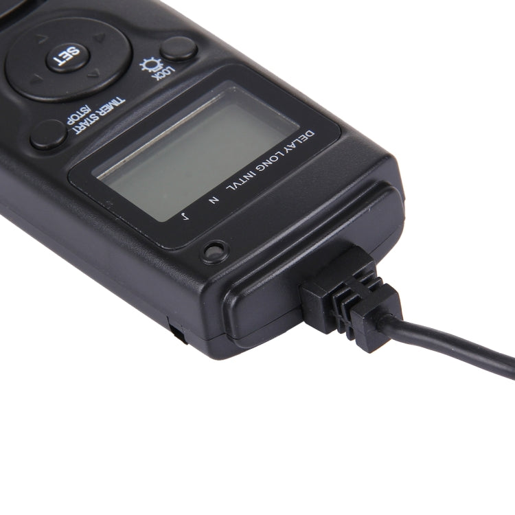 RST-7002 Schermo LCD Time Lapse Intervallometro Rilascio otturatore Timer digitale Telecomando con cavo C8 per fotocamera CANON 1D/1DS/50D/40D/30D/20D/10D/5D/7D, RST-7002