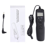RST-7002 Schermo LCD Time Lapse Intervallometro Rilascio otturatore Timer digitale Telecomando con cavo C8 per fotocamera CANON 1D/1DS/50D/40D/30D/20D/10D/5D/7D, RST-7002