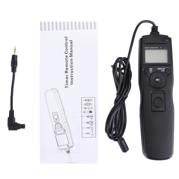 RST-7002 Schermo LCD Time Lapse Intervallometro Rilascio otturatore Timer digitale Telecomando con cavo C8 per fotocamera CANON 1D/1DS/50D/40D/30D/20D/10D/5D/7D, RST-7002