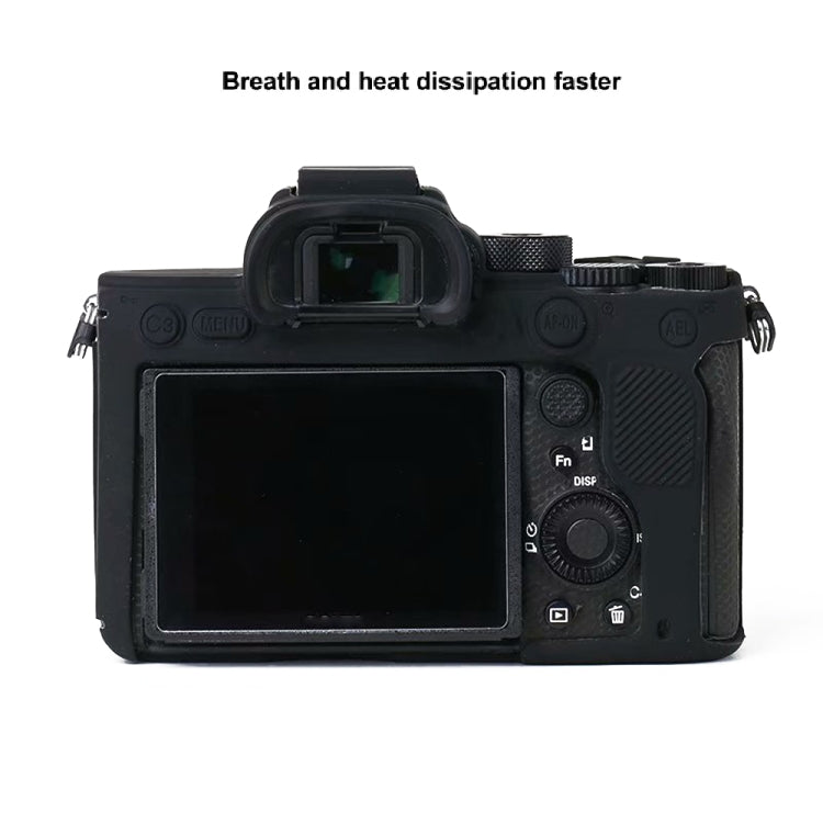 Per Sony A7R4 Custodia protettiva in silicone morbido, For Sony A7R4