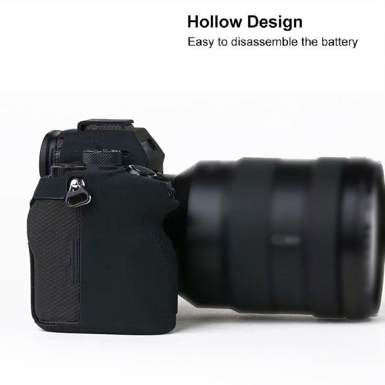 Per Sony A7R4 Custodia protettiva in silicone morbido, For Sony A7R4