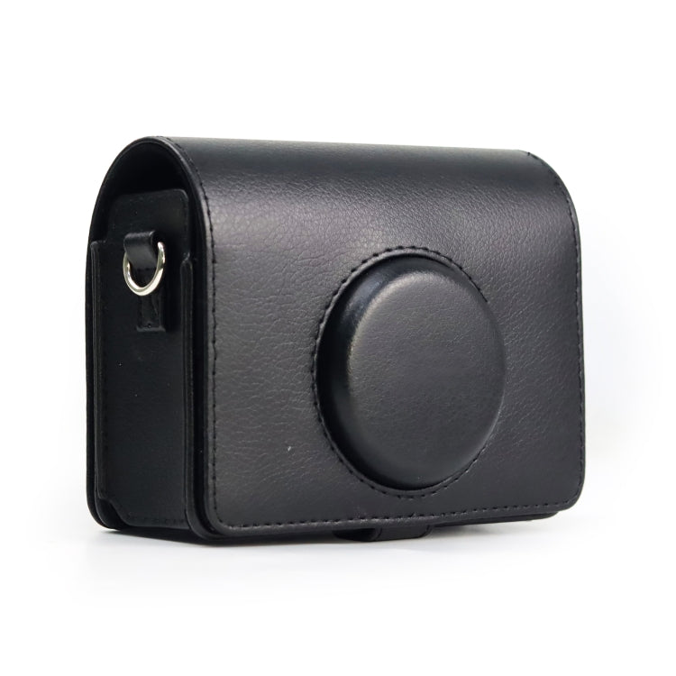 Custodia in pelle PU per fotocamera retro full body con cinturino per FUJIFILM instax mini Evo, For FUJIFILM instax mini Evo Retro