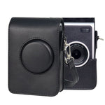 Custodia verticale in pelle PU per fotocamera full body con cinturino per FUJIFILM instax mini Evo, For FUJIFILM instax mini Evo Vertical