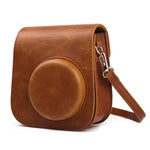 Custodia in pelle per fotocamera retro full body con cinturino per FUJIFILM Instax mini 11, For FUJIFILM Instax mini 11