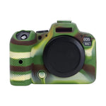 Per Canon EOS R6 Custodia morbida in silicone con texture litchi, For Canon EOS R6
