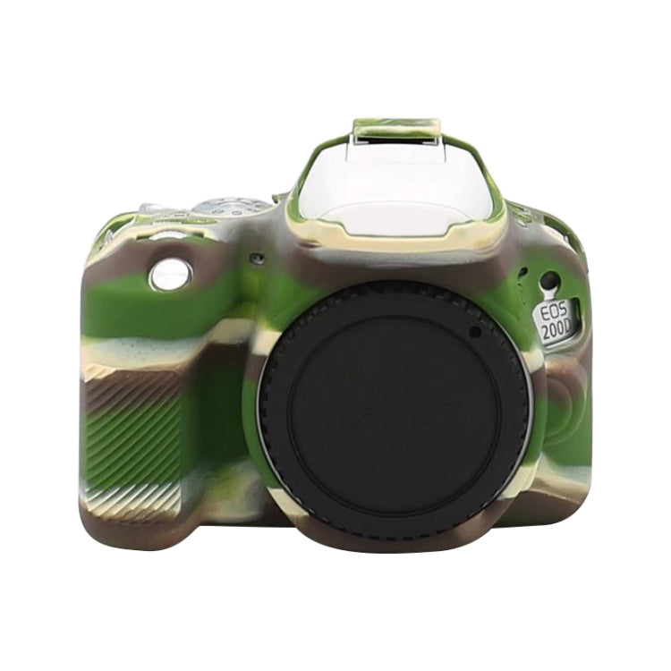 Per Canon EOS 200D / EOS 200D Mark II Custodia protettiva morbida in silicone, For Canon EOS 200D, For Canon EOS 200D / EOS 200D Mark II
