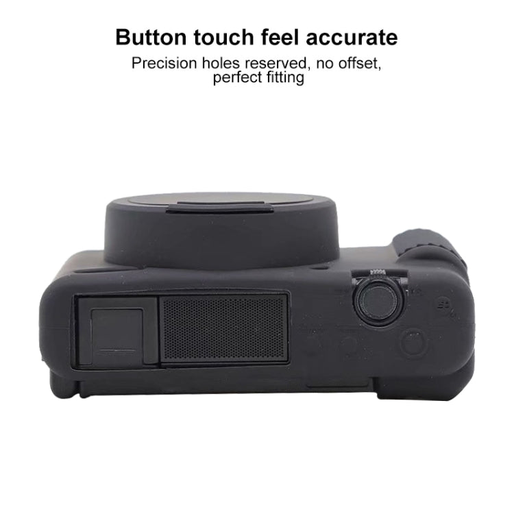 Custodia protettiva in morbido silicone per Sony ZV-1, For Sony ZV-1