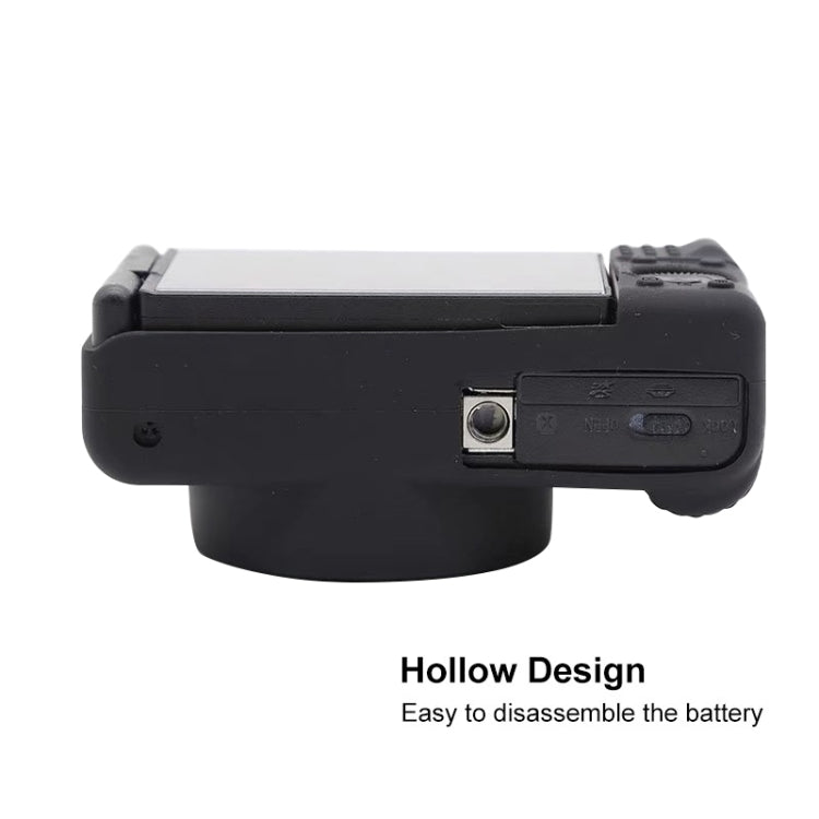 Custodia protettiva in morbido silicone per Sony ZV-1, For Sony ZV-1