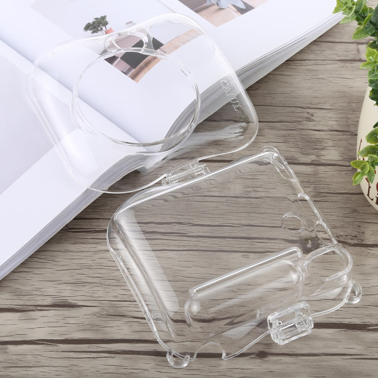 Custodia protettiva in cristallo con cinturino per FUJIFILM instax mini 25, For FUJIFILM instax mini 25