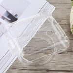 Custodia protettiva in cristallo con cinturino per FUJIFILM instax SQUARE SQ6, For FUJIFILM instax SQ6